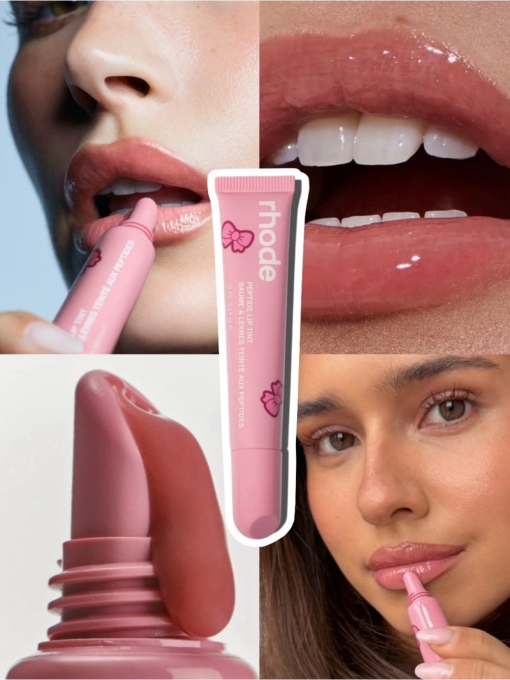Limited Edition Rhode Scented Peptide Lip Tint in Ribbon
